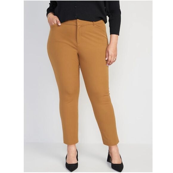 Old Navy High-Waisted Pixie Skinny Ankle Pants NEW Plus Size 28 - Picture 1 of 6